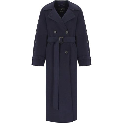 MAX MARA WEEKEND NATALE BLAUER TRENCH MANTEL - Größe 40 - WEEKEND Max Mara - Modalova