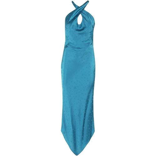 Jacquard Satin Dress - Größe 38 - Amen - Modalova