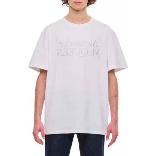 Round Neck T-Shirt - Größe L - alexander mcqueen - Modalova