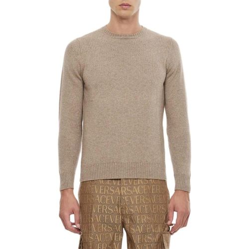 Crewneck Cashmere Sweater - Größe 50 - Drumohr - Modalova