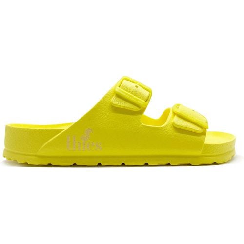 Kleinleder - 1856 ® Ecofoam Sandal vegan vanilla-sun - Gr. 36 (EU) - in - für Damen - thies - Modalova