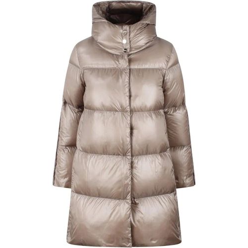 A-Line Midi Down Jacket - Größe 42 - Herno - Modalova