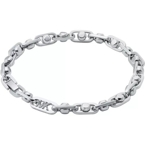 Armband - Platinum Astor Link Chain Bracelet - Gr. M - in Silber - für Damen - Michael Kors - Modalova
