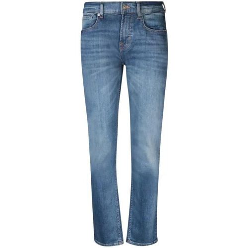 Mid-Rise Slim Jeans - Größe 30 - blue - Seven for all Mankind - Modalova