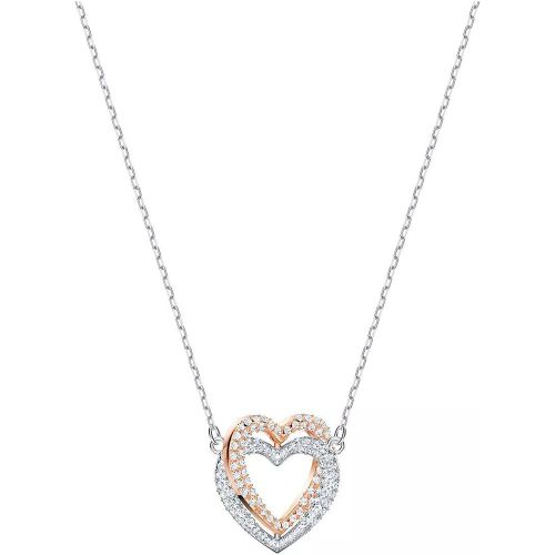 Halskette - Infinity Heart Mixed metal finish - Gr. unisize - in Mehrfarbig - für Damen - Swarovski - Modalova