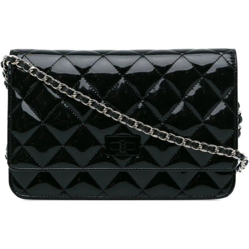 Portemonnaie - Quilted Patent Reissue 2.55 Wallet on Chain - Gr. unisize - in - für Damen - Chanel - Modalova