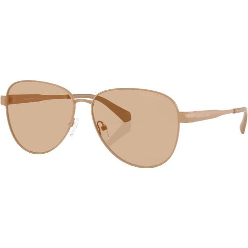 Sonnenbrille - Biarritz - Gr. unisize - in Braun - für Damen - Michael Kors - Modalova