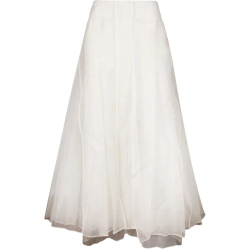 High-Waisted Organza Long Skirt - Größe 10 - 16Arlington - Modalova