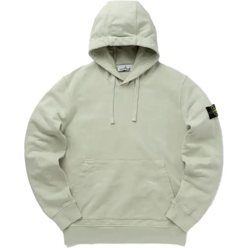 Groene hoodie - Größe M - Stone Island - Modalova