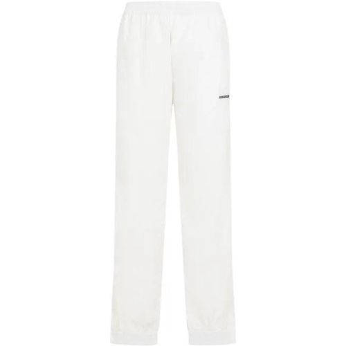 White Cotton Tracksuit Pants - Größe M - Balenciaga - Modalova