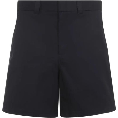 Blue Cotton Shorts - Größe 48 - Gucci - Modalova