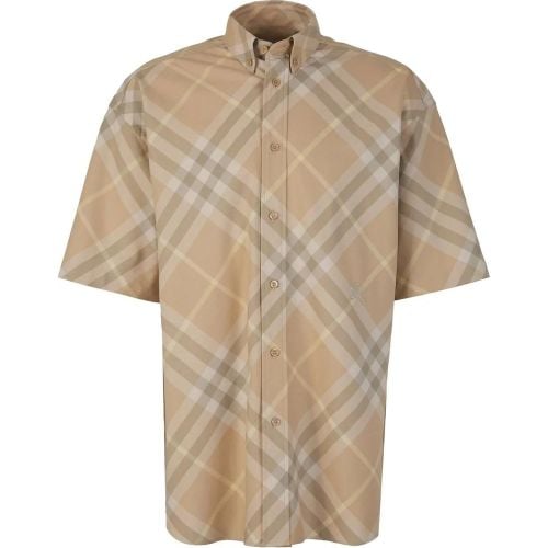 Checkered Motif Shirt - Größe L - Burberry - Modalova