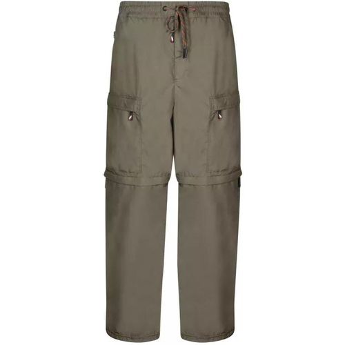 Brown Nylon Trousers - Größe L - green - Moncler - Modalova