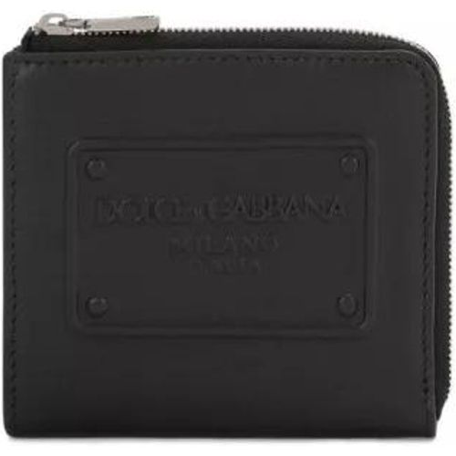 Portemonnaies - Logo-Debossed Zip-Around Wallet - Gr. unisize - in - für Damen - Dolce&Gabbana - Modalova