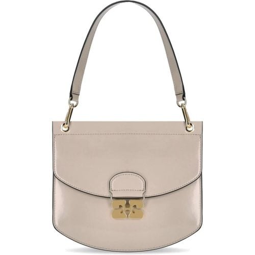 Crossbody Bags - APO OYSTER GREY TASCHE - Gr. unisize - in - für Damen - Ganni - Modalova