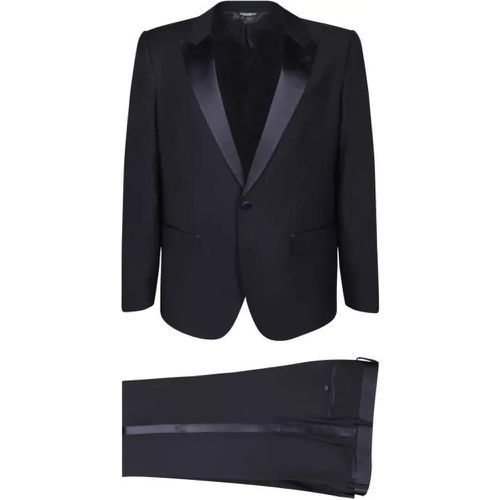 Wool Suit - Größe 48 - black - Dolce&Gabbana - Modalova