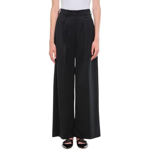 Pleated Wide Leg Trousers - Größe 4 - schwarz - Simone Rocha - Modalova