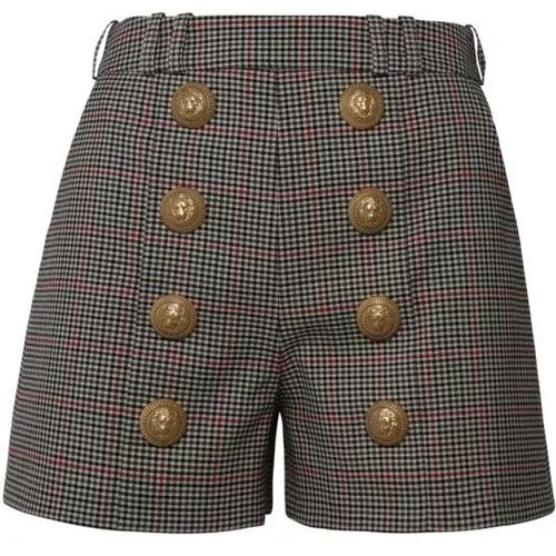 Multi Wool Blend Shorts - Größe 40 - multi - Balmain - Modalova