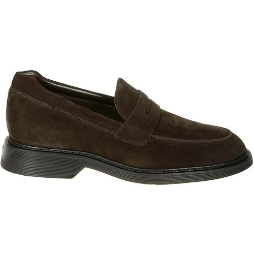 Low-Top Sneaker - Flat Shoes Brown - Gr. 9 - in - für Damen - Hogan - Modalova