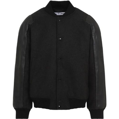 Wool Bomber Jacket - Größe 46 - grau - Acne Studios - Modalova