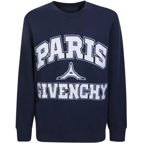Paris Blue Sweatshirt - Größe M - blue - Givenchy - Modalova