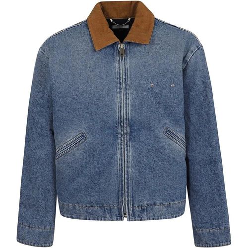 Cotton Denim Bomber Jacket - Größe L - 1989 Studio - Modalova