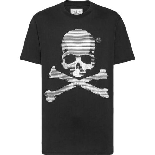 T-shirts And Polos Black - Größe L - Philipp Plein - Modalova