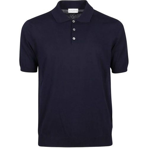 Plain Short Sleeve Polo Shirt - Größe 48 - Ballantyne - Modalova