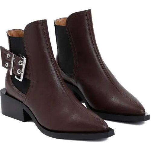 Boots & Stiefeletten - Feminine Buckle Chelsea Boots - Gr. 37 (EU) - in - für Damen - Ganni - Modalova