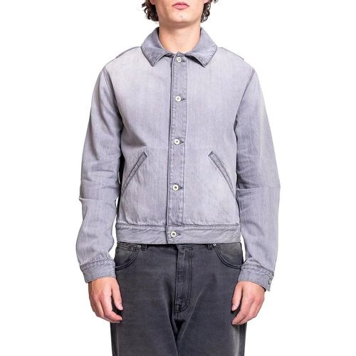 WORK DENIM JACKET GREY MELANGE - Größe 48 - Loewe - Modalova