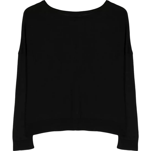 Fein gestrickter Pullover - Größe L - black - Transit - Modalova