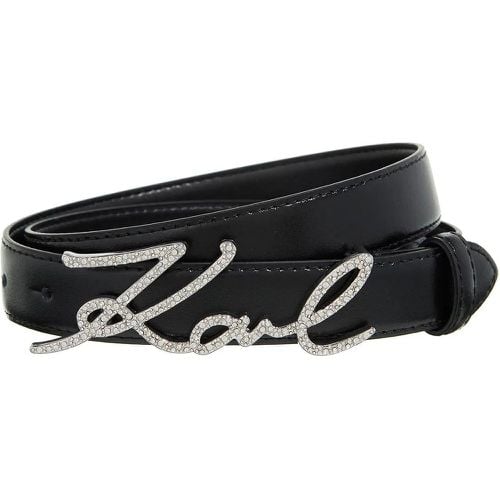 Gürtel - K/Signature Crystal Belt H2,5 - Gr. 85 - in - für Damen - Karl Lagerfeld - Modalova