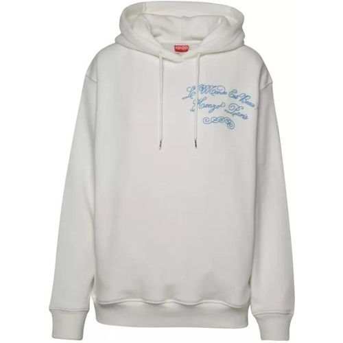 Cap Travel Sweatshirt - Größe L - white - Kenzo - Modalova