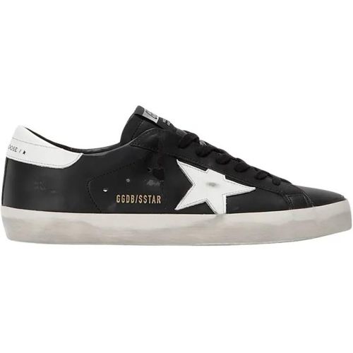 Low-Top Sneaker - Black Superstar Leather Sneakers - Gr. 40 (EU) - in - für Damen - Golden Goose - Modalova