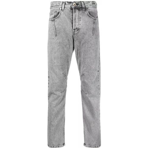 Gray Slim Cut Denim Pants - Größe 36 - gray - Eleventy - Modalova