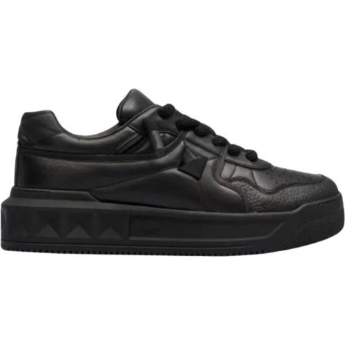 Low-Top Sneaker - One Stud Low Top Sneakers In Black - Gr. 46 (EU) - in - für Damen - Valentino Garavani - Modalova