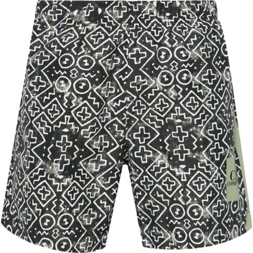 Zwemshort print groen wit - Größe IT 44 - CP Company - Modalova