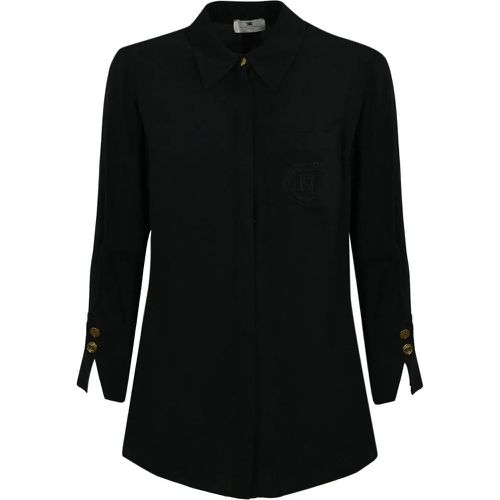 Shirts Black - Größe 40 - Elisabetta Franchi - Modalova