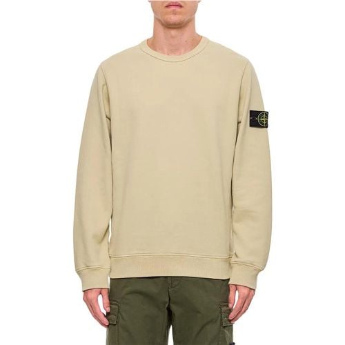 Brushed Organic Cotton Fleece - Größe L - Stone Island - Modalova