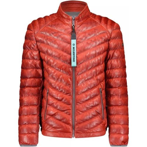 Lederjacke aus Nappa Leder 47702375432538 - Größe 50 - Milestone - Modalova