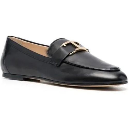 Loafers & Ballerinas - T-Logo Leather Loafers - Gr. 39 (EU) - in - für Damen - TOD'S - Modalova