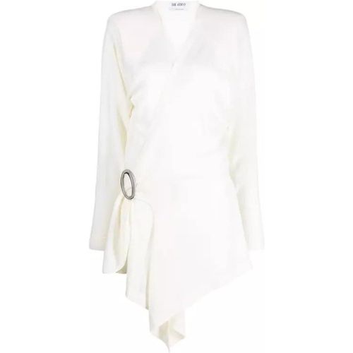 Hurley White Mini Dress - Größe 40 - white - The Attico - Modalova