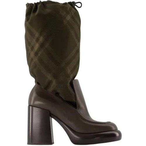 Boots & Stiefeletten - Wedge 95 Boots - Leather - Multicolor - Gr. 35 (EU) - in - für Damen - Burberry - Modalova