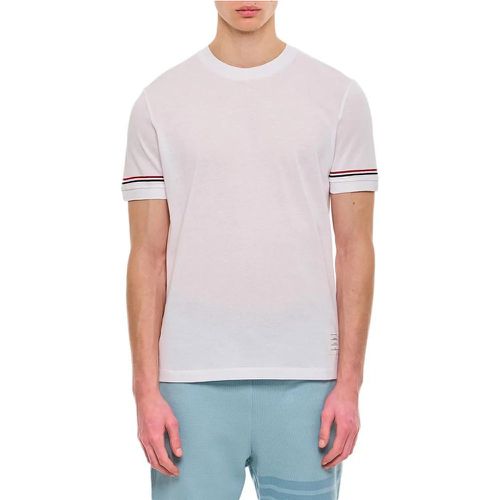 Ribbed Cuff T-Shirt - Größe 1 - Thom Browne - Modalova