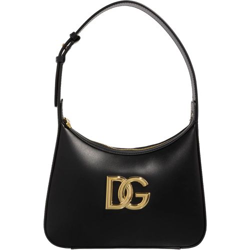 Hobo Bag - Rigid Hobo Dg Logo On The Front - Gr. unisize - in - für Damen - Dolce&Gabbana - Modalova