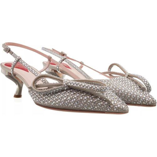 Pumps & High Heels - Virgule Crystal Buckle Slingsback Pumps - für Damen - Roger Vivier - Modalova