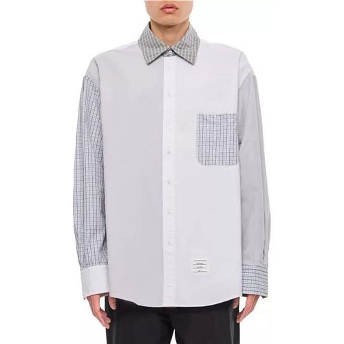 Oversized Cotton Shirt - Größe 1 - Thom Browne - Modalova