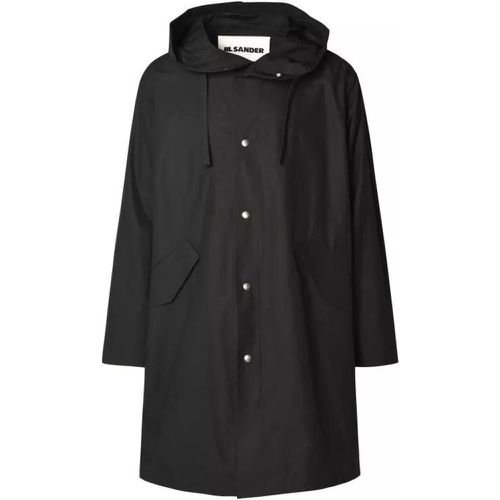 Hooded Parka - Größe 50 - black - Jil Sander - Modalova