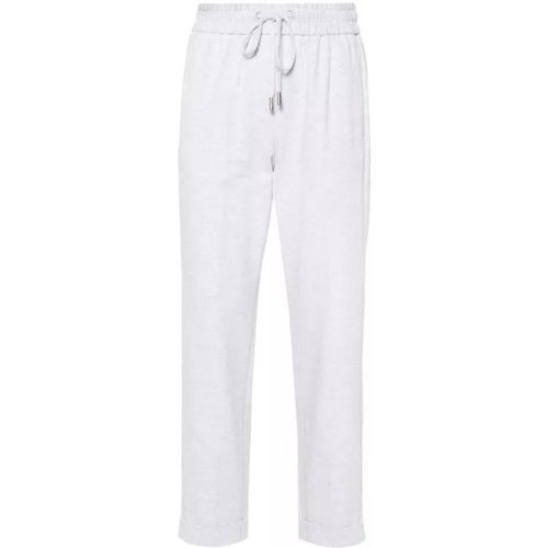 Beaded Track Pants - Größe 38 - white - PESERICO - Modalova