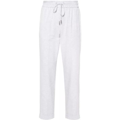 Beaded Track Pants - Größe 40 - white - PESERICO - Modalova